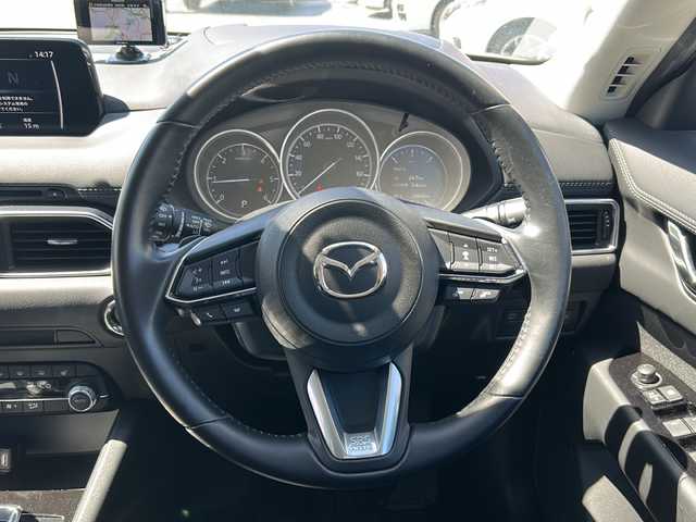 マツダ ＣＸ－５ XD プロアクティブ 沖縄県 2019(令1)年 2.2万km スノーフレイクホワイトパールマイカ 純正ナビ/　（AM/FM/CD/DVD/BT）/フルセグＴＶ　/バックモニター　/シートヒーター　/パワーバックドア　/レーダークルーズコントロール　/ドラレコ　/レーダー探知機　/ETC　/スマートキー2本　/純正19インチAW　/純正フロアマット