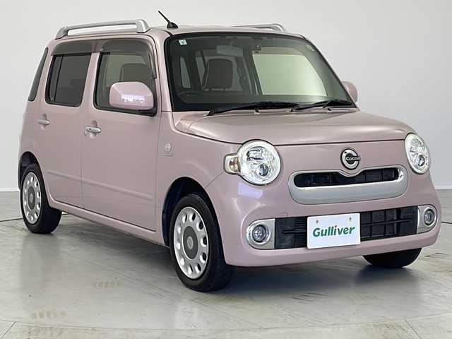 ダイハツ ミラ ココア プラスX 茨城県 2017(平29)年 6.6万km ムースピンクパール ＳＤナビ　フルセグＴＶ　バックモニター　Ｂｌｕｅｔｏｏｔｈ　ＥＴＣ　ドラレコ　ＬＥＤライト　アイドリングストップ　スマートキー　ドアバイザー　フロアマット　ルーフレール　禁煙車