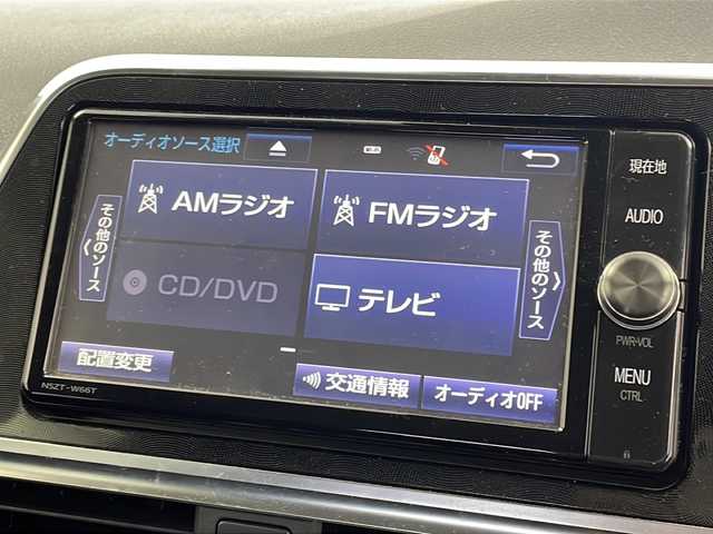 トヨタ シエンタ ハイブリッド G 新潟県 2016(平28)年 5.8万km レッドマイカM 　純正ナビ/　CD/DVD/Bluetooth/　バックカメラ/　フルセグテレビ/　トヨタセーフティーセンス/　アイドリングストップ/　ウィンカーミラー/　両側パワースライドドア/　ETC/　3列シート/　衝突軽減システム/　電動格納ミラー/　純正ホイールキャップ/　