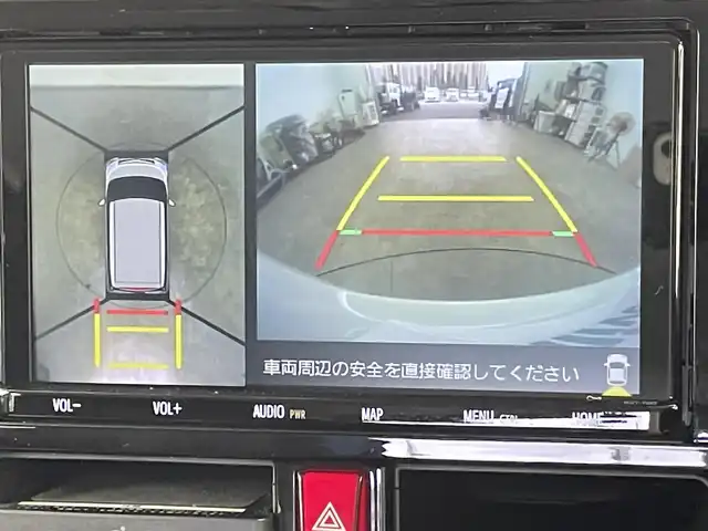 トヨタ ルーミー カスタムG－T 千葉県 2022(令4)年 3.9万km パールホワイトⅢ 禁煙車/スマートアシスト/・先行車発進システム/・車線逸脱警報システム/・レーダークルーズコントロール/・クリアランスソナー/両側電動ドア/純正9インチメモリナビ/・型番：NSZT-Y68T/・CD/DVD/Bluetooth/フルセグTV/・ビルトインETC2.0/・全方位カメラ/革巻きステアリング/・ステアリングスイッチ/DNシートヒーター/電子パーキング/・ブレーキホールド/純正15インチAW/オートライト/・LEDヘッドライト/・LEDフォグランプ