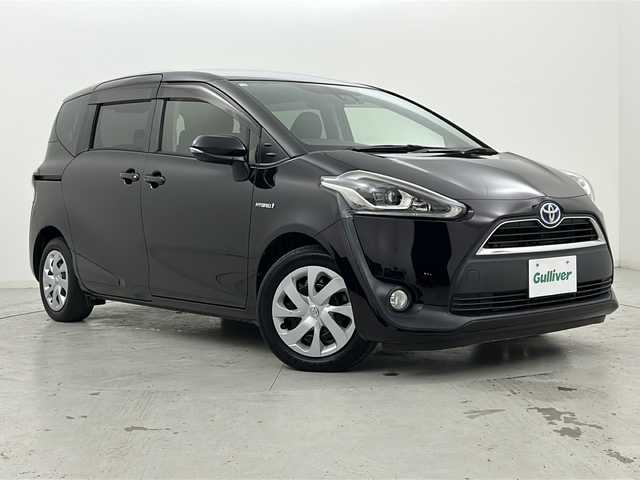 トヨタ シエンタ ハイブリッド G クエロ 宮城県 2018(平30)年 5万km クールボルドーガラスフレーク 純正ナビ/フルセグ／Ｂｌｕｅｔｏｏｔｈ/バックカメラ/両側パワースライドドア/ドライブレコーダー/レーンディパーチャーアラート/プリクラッシュセーフティ/ビルトインＥＴＣ/ハーフレザーシート