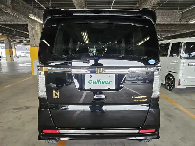 ホンダ Ｎ ＢＯＸ G ターボパッケージ 宮崎県 2013(平25)年 5万km クリスタルブラックパール 〇ターボ/〇社外ナビ/〇フルセグTV/〇バックカメラ/〇フリップダウンモニター/〇両側パワースライドドア/〇ETC/〇キノセンヘッドランプ/〇オートライト/〇クルーズコントロール/〇電動格納ミラー/〇革巻きステアリング/〇パドルシフト/〇オートエアコン/〇純正15インチアルミ/〇プッシュエンジンスタート/スマートキー/〇禁煙車