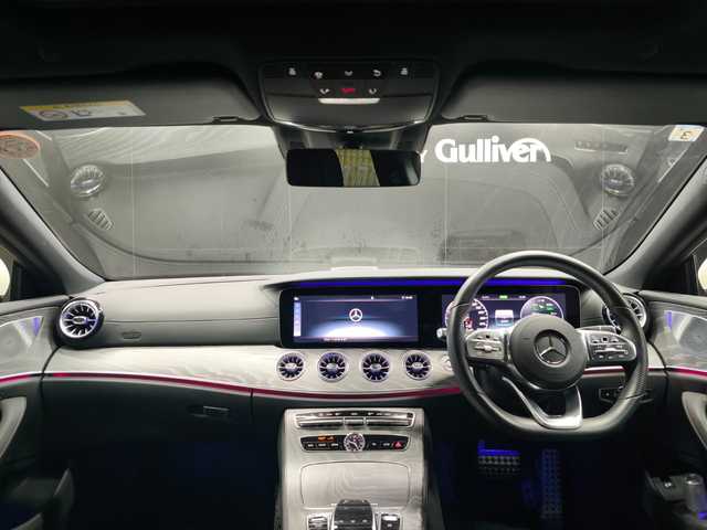 メルセデス・ベンツ ＣＬＳ４５０ 4マチック スポーツ 群馬県 2019(平31)年 6.1万km ダイヤモンドホワイト ワンオーナー/エクスクルーシブパッケージ/パノラミックスライディングルーフ/マルチビームLEDヘッドライト/シートベンチレーション/黒革シート/全方位カメラ/純正HDDナビ/ブルメスタースピーカー