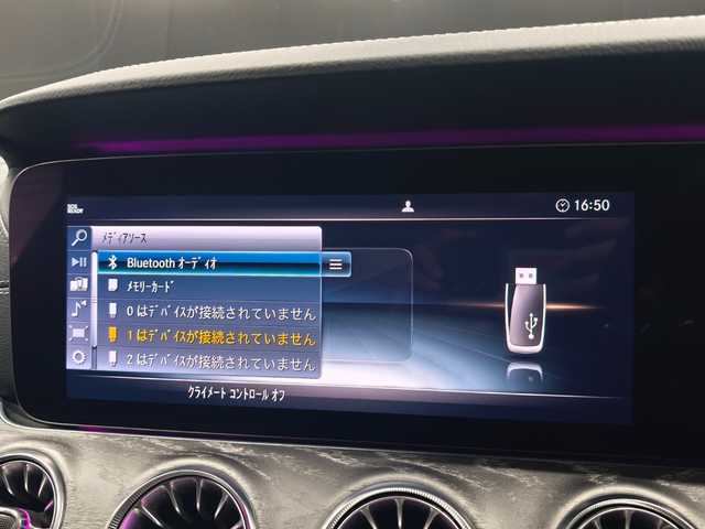 メルセデス・ベンツ ＣＬＳ４５０ 4マチック スポーツ 群馬県 2019(平31)年 6.1万km ダイヤモンドホワイト ワンオーナー/エクスクルーシブパッケージ/パノラミックスライディングルーフ/マルチビームLEDヘッドライト/シートベンチレーション/黒革シート/全方位カメラ/純正HDDナビ/ブルメスタースピーカー