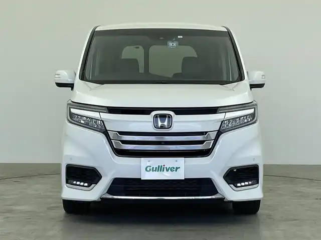 ホンダ ステップワゴン スパーダ eHEV G EXホンダS 群馬県 2020(令2)年 3.8万km プラチナホワイトパール フリップダウンモニター　純正１０インチナビ　マルチビューカメラ　アダプティブクルーズコントロール　両側パワースライドドア　ハーフレザーシート　シートヒーター　ドライブレコーダー　ＥＴＣ２．０　禁煙車