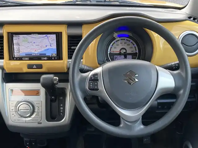 スズキ ハスラー G 茨城県 2019(平31)年 6.8万km アクティブイエロー/ブラック2トーンルーフ 社外ナビ/（ＦＭ／ＡＭ／BT/フルセグ）　/衝突軽減ブレーキ/シートヒーター　/クルーズコントロール　/ＥＴＣ /ハロゲンヘッドライト /スマートキー /レーンキープアシスト /プッシュスタート /ドアバイザー /社外フロアマット/取扱説明書・保証書