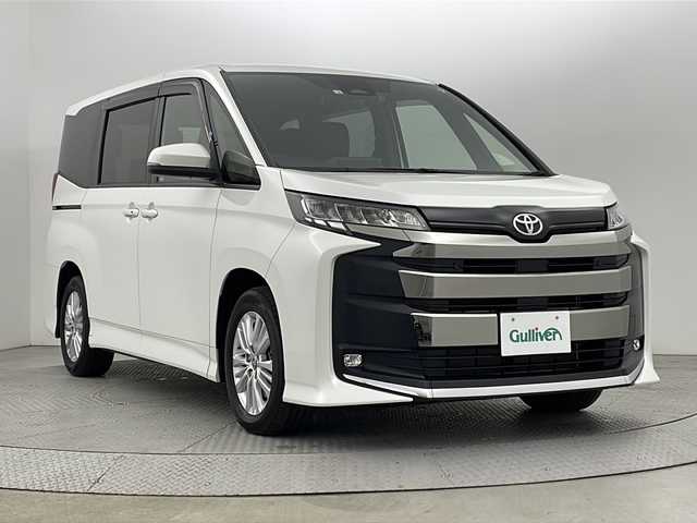 トヨタ ノア S－G 新潟県 2022(令4)年 0.2万km ホワイトパールクリスタルシャイン トヨタセーフティセンス/純正ナビ/Bluetooth/バックカメラ/両側パワースライドドア/レーダークルーズコントロール/LEDオートライト/純正16インチアルミホイール/LDA/前後ドラレコ/ウィンカーミラー/電格ミラー/スマートキー/ビルトインETX2.0