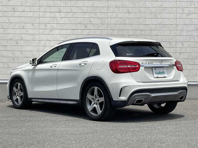 メルセデス・ベンツ ＧＬＡ２５０ 4マチック スポーツ 山形県 2014(平26)年 4.5万km カルサイトホワイト 4WD/純正メモリナビ/・フルセグ/CD/AM/FM/Bluetooth/バックカメラ/クルーズコントロール/ブラインドスポットモニター/コーナーセンサー/横滑り防止装置/盗難防止装置/オートライト/HIDライト/ETC/前席シートヒーター/運転席パワーシート/ハーフレザー/ダブルサイドエアバック/パドルシフト/電動リアゲート/純正18インチアルミホイールサマータイヤ/社外フロアマット/社外ドライブレコーダー/スペアキー/ルーフレール