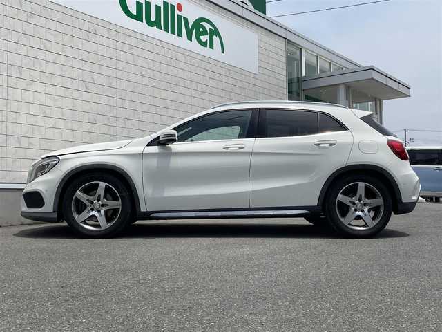 メルセデス・ベンツ ＧＬＡ２５０ 4マチック スポーツ 山形県 2014(平26)年 4.5万km カルサイトホワイト 4WD/純正メモリナビ/・フルセグ/CD/AM/FM/Bluetooth/バックカメラ/クルーズコントロール/ブラインドスポットモニター/コーナーセンサー/横滑り防止装置/盗難防止装置/オートライト/HIDライト/ETC/前席シートヒーター/運転席パワーシート/ハーフレザー/ダブルサイドエアバック/パドルシフト/電動リアゲート/純正18インチアルミホイールサマータイヤ/社外フロアマット/社外ドライブレコーダー/スペアキー/ルーフレール