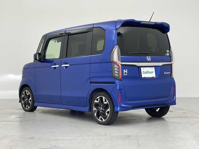 ホンダ Ｎ ＢＯＸ カスタム G L ターボ ホンダセンシング 愛知県 2020(令2)年 3.6万km ブリリアントスポーティブルーメタリック2トーン 純正ナビ/・Bluetooth/・CD/DVD/・フルセグテレビ/バックカメラ/ハーフレザーシート/シートヒーター/レーダークルーズコントロール/衝突軽減ブレーキ/レーンキープアシスト/オートマチックハイビーム/前後ドライブレコーダー/オートライト/コーナーセンサー/ＥＴＣ