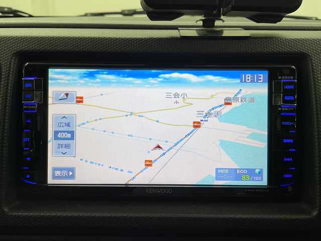 スズキ アルト ターボRS 長崎県 2017(平29)年 4.3万km ピュアホワイトP ワンオーナー/禁煙車/社外ナビ（KXM-E501W）/CD/DVD/Bluetooth/バックカメラ/ドライブレコーダー/IC付ターボ/衝突軽減ブレーキ/オートライト/純正フロアマット/15インチ純正AW/スペアキー