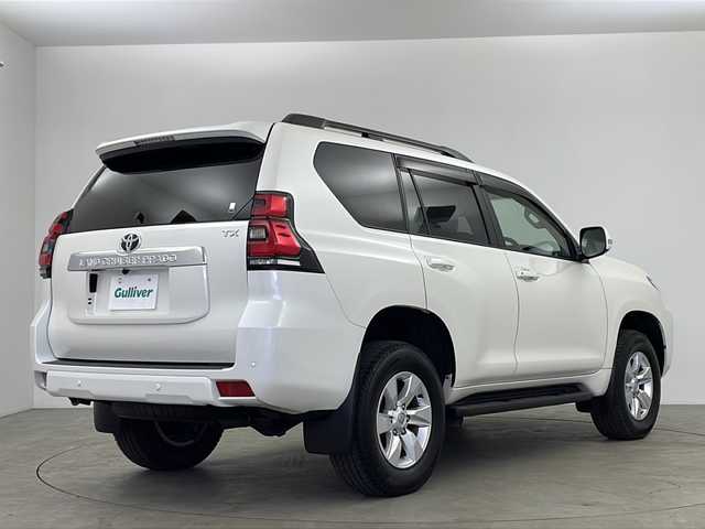 トヨタ ランドクルーザー プラド TX Lパッケージ 鹿児島県 2023(令5)年 1.1万km ホワイトパールクリスタルシャイン 純正ナビ/（CD/DVD/BT/フルセグTV）/サンルーフ/レーダークルーズコントロール/プリクラッシュセーフティ/レーンキープアシスト/パワーシート/ベージュ革シート/シートヒーター/シートベンチレーション/オートライト/オートマチックハイビーム/バックカメラ/ETC2.0