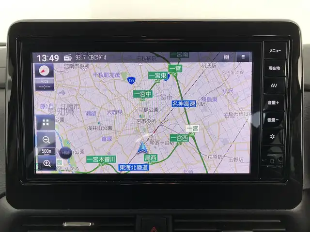 日産 ルークス ハイウェイスター X 愛知県 2023(令5)年 1.2万km ホワイトパール エマージェンシーブレーキ/　・車線逸脱警報システム/　・先行車発進システム/　・クリアランスソナー/　・標識認識機能/　・先行車発進お知らせ機/　・車線逸脱警報能/純正ナビ9インチナビ/（Bluetooth/HDMI/フルセグTV/SD）/全方位カメラ/ドライブレコーダー/片側パワースライドドア/純正LEDライト/純正フロアマット/純正AW/オートライト/オートマチックハイビーム/ETC/ロールサンシェード/ドアバザー/スマートキー