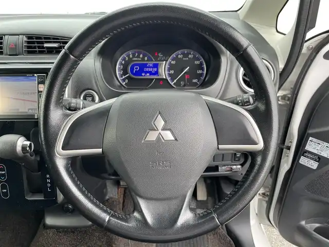 三菱 ｅＫカスタム T 福岡県 2013(平25)年 9万km シルキーホワイト 純正ナビ（ＭＰ３１０－Ｗ）/CD　DVD　ワンセグTV　Bluetooth/バックカメラ　/スマートキー　/ｐｕｓｈスタート　/ＥＴＣ　/シートヒーター
