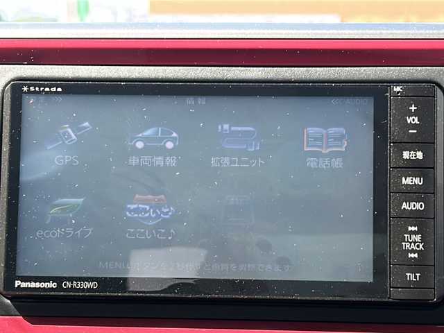 トヨタ パッソ モーダ 秋田県 2016(平28)年 7.9万km ブラックマイカメタリック/ファイアークォーツレッドメタリック 社外ＳＤナビ/社外CD、DVD、BT、フルセグ/バックカメラ/社外14インチアルミ/４WD/ETC/スペアキー