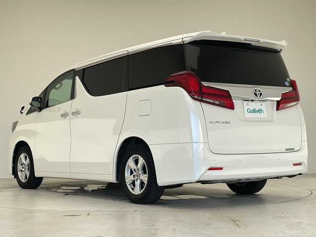トヨタ アルファード X 愛知県 2019(平31)年 5.3万km ホワイトパールクリスタルシャイン トヨタセーフティセンス/アルパイン11型ナビ/フリップダウンモニター/片側パワースライド/レーダークルーズコントロール/バックカメラ/コーナーセンサー/純正アルミホイール/LEDヘッドライト/リアオートエアコン/フルセグ/CD DVD/Bluetooth/衝突軽減システム/オートマチックハイビーム/ドライブレコーダー/ETC/ステアリングスイッチ/スマートキー/プッシュスタート
