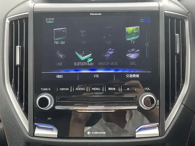 スバル フォレスター X－ブレイク 群馬県 2018(平30)年 7.1万km クリスタルホワイトP 純正SDナビ/(AM/FM/TV/BT/SD/CD/DVD/USB/i/pod)/バックカメラ/サイド/パワーバックドア/アイサイトVer3/プリクラッシュブレーキ/車線逸脱警報/リアビークルディテクション/後退時自動ブレーキ/レーダークルーズコントロール/ステアリング連動ヘッドランプ/ETC/前方ドライブレコーダー/全席シートヒーター/ステアリングヒーター/D/N側パワーシート/シートメモリー/パドルシフト/保証書/取扱説明書/記録簿/スペアキー1