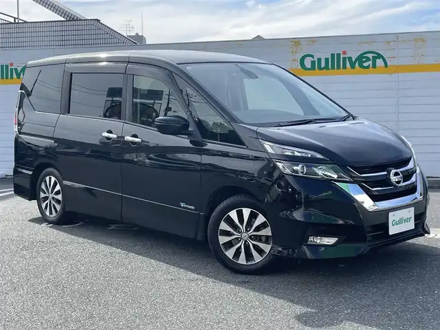 日産 セレナ ハイウェイスター プロパイロットED 埼玉県 2016(平28)年 7万km ダイヤモンドブラック ・純正SDナビ/・プロパイロット/・フリップダウンモニター/・バックカメラ/・エマージェンシーブレーキ/・ドライブレコーダー/・ETC