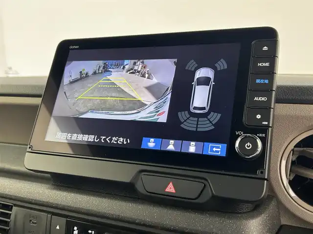 ホンダ Ｎ ＢＯＸ JOY ターボ 千葉県 2024(令6)年 0.2万km ベージュⅡ 禁煙車/純正9型ナビ/・LXU-242NBi/・CD/DVD/BT/ACP/AA/フルセグ/Honda SENSING/・衝突軽減ブレーキ（CMBS）/・先行車発進お知らせ機能/・歩行者事故低減ステアリング/・路外逸脱抑制機能/・標識認識機能/・渋滞追従機能付アダプティブクルーズコントロール（ACC）/・車線維持支援システム（LKAS）/・誤発進抑制機能/・後方誤発進抑制機能/・近距離衝突軽減ブレーキ/・急アクセル抑制機能/・パーキングセンサーシステム/・オートハイビーム/バックカメラ/7インチTFT液晶メーター/電子制御パーキングブレーキ/オートブレーキホールド機能/ETC/前席シートヒーター/ハーフレザーシート/両側パワースライドドア/コーナーセンサー/パドルシフト/LEDヘッドライト/スマートキー/スペアキー