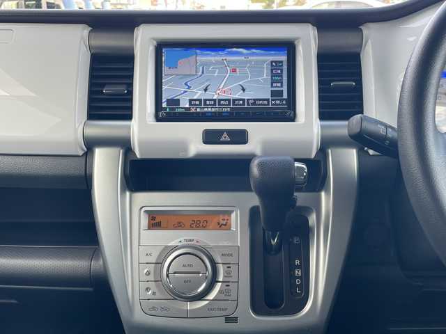 スズキ ハスラー G ターボ 富山県 2015(平27)年 5.9万km サマーブルーM ワンオーナー/禁煙車/社外ＳＤナビ/セパレート２ＷＡＹスピーカーアルパイン/DVD再生機能有/Bluetooth/フルセグTV/プッシュスタート/スマートキー/衝突被害軽減システム/ドアバイザー/純正フロアマット