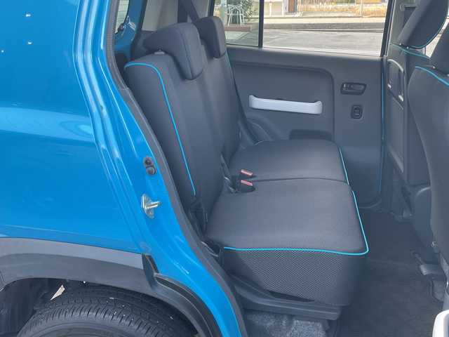 スズキ ハスラー G ターボ 富山県 2015(平27)年 5.9万km サマーブルーM ワンオーナー/禁煙車/社外ＳＤナビ/セパレート２ＷＡＹスピーカーアルパイン/DVD再生機能有/Bluetooth/フルセグTV/プッシュスタート/スマートキー/衝突被害軽減システム/ドアバイザー/純正フロアマット