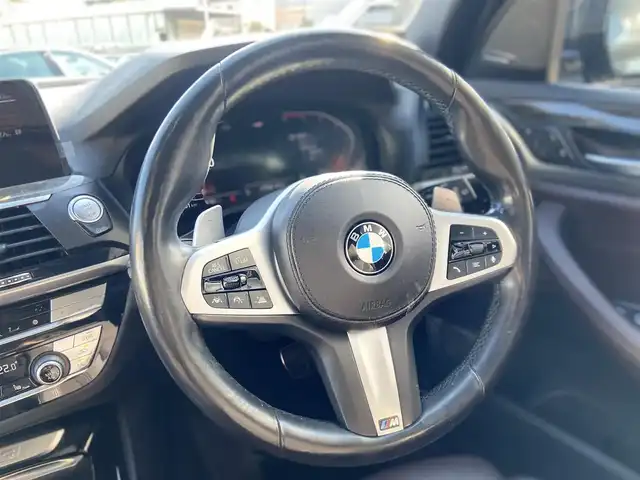 ＢＭＷ Ｘ３ xDrive20d Mスポーツ 栃木県 2021(令3)年 6万km 黒 パノラマサンルーフ /HUD /harman/kardon　/ACC /全方位 /純正ナビ /フルセグ  /パワーシート /シートH /茶革 /電動リアゲート　/ETC /LED /純正20インチAW /社外レーダー