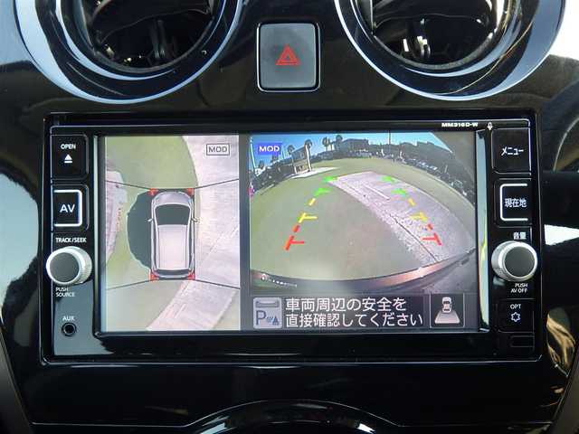 日産 ノート メダリスト 千葉県 2017(平29)年 2.9万km インペリアルアンバーP エマージェンシーブレーキ/アイドリングストップ/純正SDナビ/地デジTV/【DVD/CD再生機能】/アラウンドビューモニター/ドライブレコーダー/ETC/LEDヘッドライト/フォグライト/ウインカーミラー/革巻きステアリング/ステアリングスイッチ/コーナーセンサー/純正15インチアルミホイル/インテリジェントキー