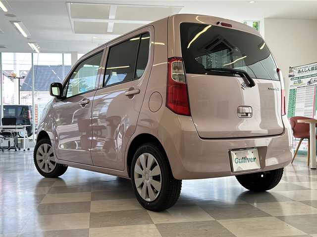 スズキ ワゴンＲ FA 岐阜県 2015(平27)年 3.5万km イノセントピンクパールメタリック 純正オーディオ/CD/リモコンキー