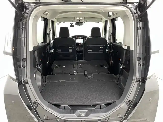 トヨタ ルーミー カスタムG－T 福島県 2021(令3)年 3.9万km ブラックマイカメタリック スマートアシスト/・衝突軽減ブレーキ/・車線逸脱警報装置/・スマートパーキングアシスト/・レーンキープコントロール/・レーダークルーズコントロール/・コーナーセンサー/純正ナビ/・型番：NSZT-Y68T/・フルセグTV/Bluetooth/CD/DVD/・バックカメラ/・ETC/・ドライブレコーダー/両側パワースライドドア/電子パーキング/・オートホールド/アイドリングストップ/プッシュスタート/・スマートキー/・スペアキー/LEDヘッドライト/・オートライト/・オートマチックハイビーム/純正フロアマット/ドアバイザー