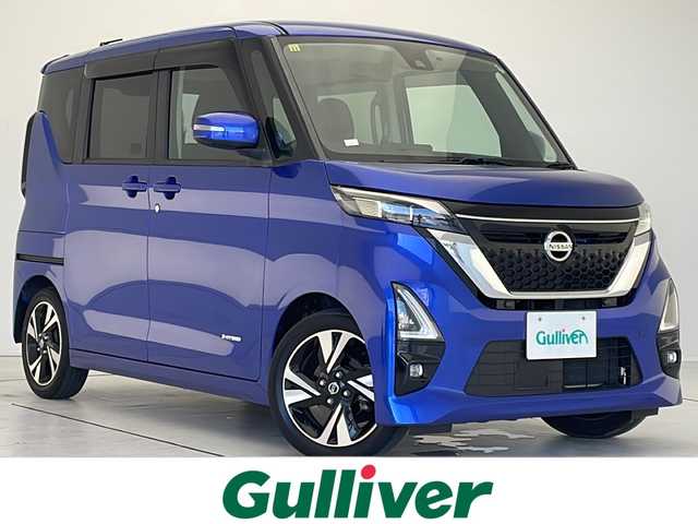 日産 ルークス HWS Gターボ プロパイロットED 愛知県 2020(令2)年 1.8万km アトランティックブルー プロパイロット/純正ナビ/全方位カメラ/両側パワースライドドア/フルセグTV/CD/Bluetooth/バックカメラ/リアサーキュレーター/レーダークルーズコントロール/コーナーセンサー/純正AW/LEDヘッドライト/ドラレコ/ETC/スマートキー/ステアリングスイッチ/プッシュスタート