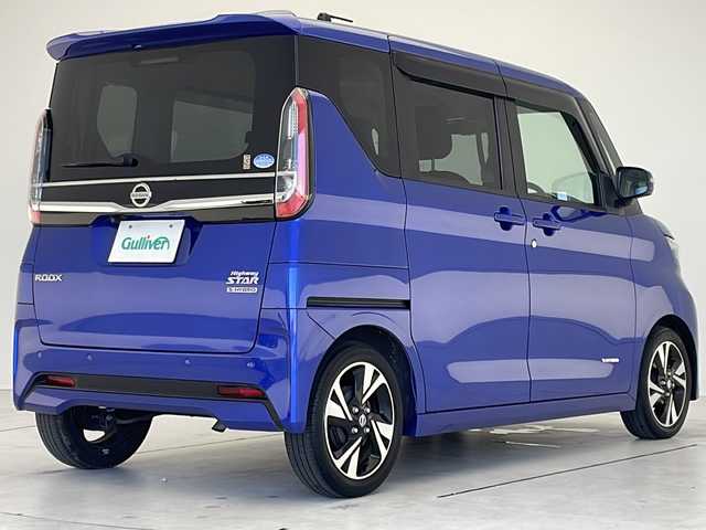 日産 ルークス HWS Gターボ プロパイロットED 愛知県 2020(令2)年 1.8万km アトランティックブルー プロパイロット/純正ナビ/全方位カメラ/両側パワースライドドア/フルセグTV/CD/Bluetooth/バックカメラ/リアサーキュレーター/レーダークルーズコントロール/コーナーセンサー/純正AW/LEDヘッドライト/ドラレコ/ETC/スマートキー/ステアリングスイッチ/プッシュスタート