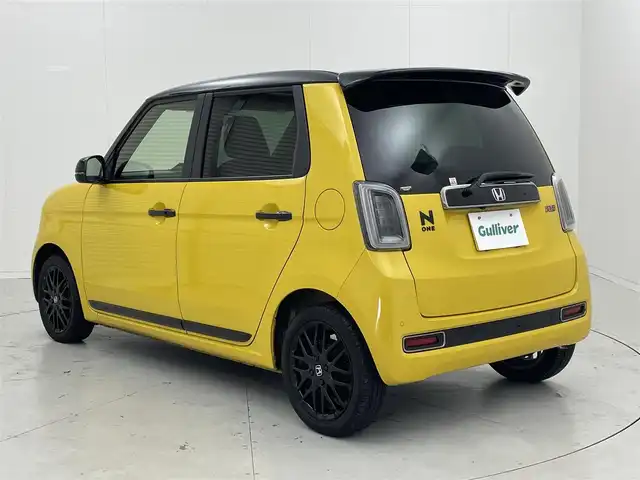 ホンダ Ｎ ＯＮＥ RS 茨城県 2023(令5)年 2.8万km プレミアムイエローパールⅡ 純正ナビ/バックカメラ/フルセグ/衝突被害軽減ブレーキ/車線逸脱抑制装置/レーダークルーズコントロール/オートマチックハイビーム/ソナー/ETC/シートヒーター/純正15インチAW/LEDヘッドライト/スマートキー