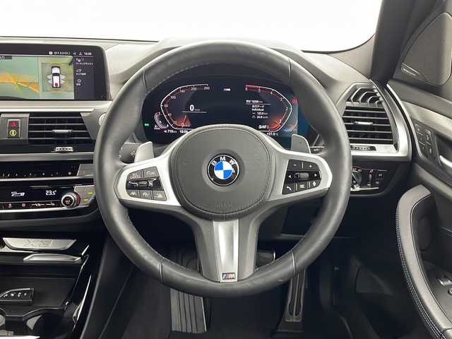 ＢＭＷ Ｘ３ xDrive20d Mスポーツ 秋田県 2020(令2)年 1.9万km サファイアブラックP 4WD/純正ナビ（BT/APC/フルセグ）/全方位カメラ/パノラマサンルーフ/harman/kardon/ハーフレザーシート/前席パワーシート/前席シートヒーター/電動リアゲート/ヘッドアップディスプレイ/置くだけ充電/オートクルーズコントロール/ETC2.0/スマートキー/LEDヘッドライト/オートライト/オートハイビーム