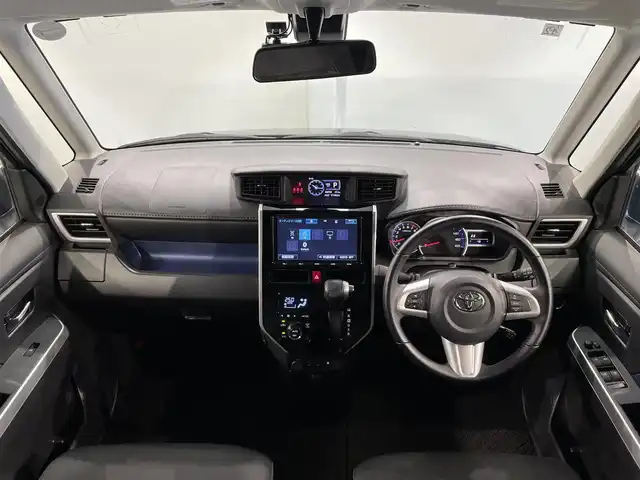 トヨタ タンク カスタムG S 愛知県 2016(平28)年 5.2万km ブラックマイカメタリック 純正９インチナビ　/(FM/AM/CD・DVD再生/フルセグTV/SD/Bluetooth)/スマートアシスト　/　　-衝突軽減ブレーキ　/　　-車線逸脱警報/　　-誤発進抑制機能/　　-先行車発進お知らせ機能/両側パワースライドドア　/シートヒーター　/バックモニター　/前後ドライブレコーダー　/オートクルーズコントロール　/アイドリングストップ　/パーキングセンサー　/ＬＥＤヘッドライト/LEDフォグランプ/プッシュスタート/　　-スマートキー