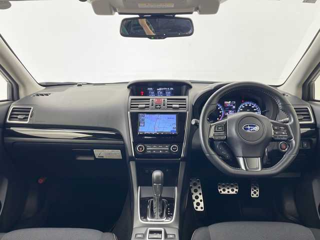 スバル レヴォーグ 1．6GTアイサイト Vスポーツ 秋田県 2020(令2)年 4.1万km WRブルーパール ４ＷＤ/社外ナビ/（AM/FM/CD/Bluetooth）/バック・サイドカメラ/パワーシート（D席）/シートヒーター（D/N席）/全車速追従機能付クルーズコントロール/オートビークルホールド/アイサイトセーフティプラス/スバルリヤビークルディテクション/アクティブレーンキープ/プリクラッシュブレーキ/パドルシフト/純正フロアマット/オートライト/スマートキー/電動格納ミラー/ＥＴＣ/取扱説明書/保証書