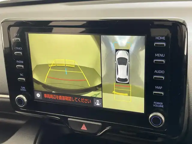 トヨタ ヤリス ハイブリッド Z 愛知県 2020(令2)年 2.6万km ブラック 純正８型ＤＡ　アドバンストパーク　全方位カメラ　禁煙車　ＢＳＭ　セーフティセンス　衝突軽減　ＬＥＤオートライト　レーダークルーズコントロール　ミラー一体型ドラレコ　フルセグＴＶ　シートヒーター　ＥＴＣ/トヨタセーフティセンス/ミラー一体型ドライブレコーダー社外/360ビューモニター/駐車アシスト/プッシュスタート/フルセグTV/シートヒーター/パーキングアシスト/純正フロアマット/オートハイビーム/LEDライト