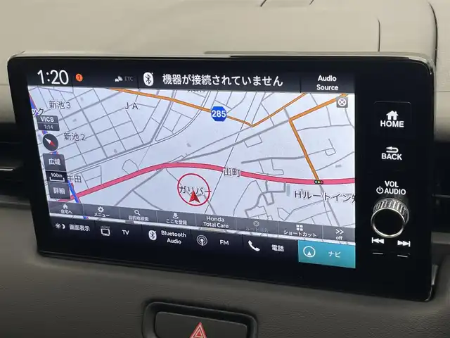 ホンダ ヴェゼル ハイブリッド e:HEV Z 愛知県 2025(令7)年 0.1千km クリスタルブラックパール 登録済未使用車　純正９型ＤＡ　ＢＳＭ　黒ハーフレザー　追従クルコン　フルセグ　ＥＴＣ　パドルシフト　ホンダセンシング　ステアリングヒーター　シートヒーター　衝突軽減　ワイヤレス充電　ＬＥＤライト　禁煙　USB　フォグ　コーナーセンサー　オートハイビーム　プッシュスタート　スマートキー　誤発進抑制　レーンキープ