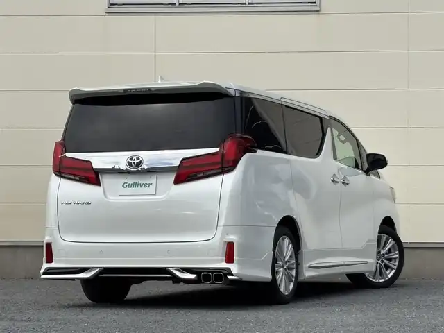 トヨタ アルファード S Aパッケージ 茨城県 2019(令1)年 4万km ホワイトパールクリスタルシャイン モデリスタエアロ/ツインムーンルーフ/ワンオーナー/純正１０インチナビ/フルセグTV/バックカメラ/パワースライドドア（両側）/セーフティセンス/クリアランスソナー/オートマチックハイビーム/レーダークルーズコントロール/インテリジェントクリアランスソナー/LEDヘッドランプ/フォグランプ/ドライブレコーダー/ビルトインETC2.0/純正18インチアルミ/モデリスタアルミ車内積込/革巻きステアリングホイール/スマートエントリー/禁煙車
