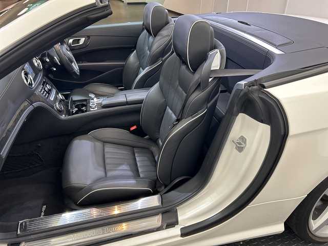 メルセデス・ベンツ ＳＬ３５０ 愛媛県 2013(平25)年 6.5万km ダイヤモンドホワイト 純正ナビ/ワンセグ／Ｂｌｕｅｔｏｏｔｈ／ＣＤ／ＵＳＢ/バックカメラ/サンルーフ/衝突軽減ブレーキ/レーンキープアシスト/ブラインドスポットモニター/ＬＥＤヘッドライト/ＤＮ席パワーシート/DN席シートヒーター/アテンションアシスト