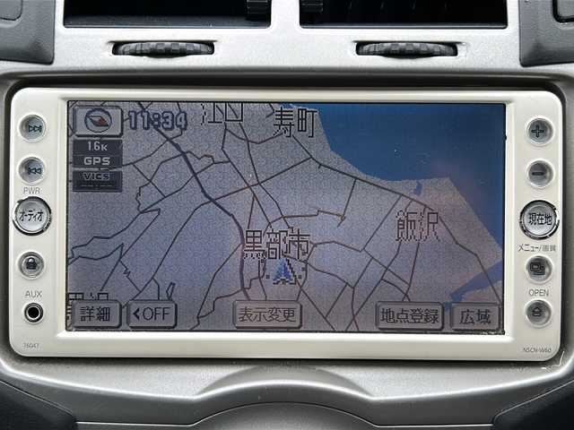 トヨタ ヴィッツ B Sエディション 富山県 2010(平22)年 11.8万km ライトパープルマイカ 禁煙車/社外ナビ/電動格納ミラー/TV（ワンセグ）/純正フロアマット/リモコンキー