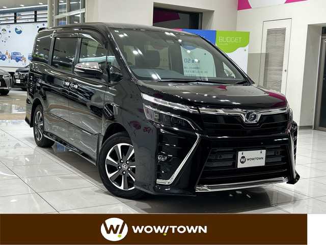 トヨタ ヴォクシー ZS 煌Ⅱ 埼玉県 2019(平31)年 5.1万km ブラック トヨタセーフティセンス/フリップダウンモニター/純正10インチSDナビ/　　CD/DVD/BT/USB/フルセグ/HDMI/バックカメラ/両側パワースライドドア/LEDオートライト/クルーズコントロール/コーナーセンサー/スマートキー2本/ビルトインETC2.0