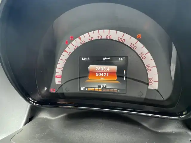 スマート ＭＣＣ スマート フォーフォー パッション 静岡県 2017(平29)年 5.1万km シルバー 軽減ブレーキアラーム/15インチアルミホイール/autoライト/クルーズコントロール/シートヒーター/アイドリングストップ/前後ドライブレコーダー/キーレス/ETC