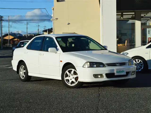 ホンダ トルネオ SiR 栃木県 2001(平13)年 5.2万km タフタホワイト 安全装備/[EPS]/純正オーディオ/[AM/FM/CD]/キセノンヘッドライト/フォグランプ/電動格納ミラー/純正マット/革巻きステアリング/保証書