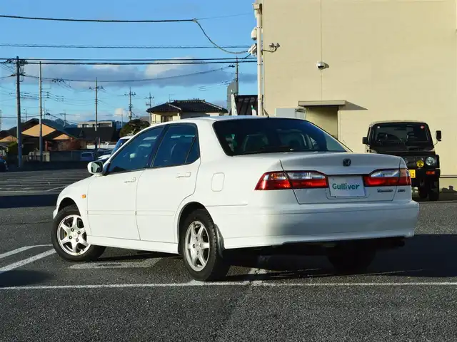 ホンダ トルネオ SiR 栃木県 2001(平13)年 5.2万km タフタホワイト 安全装備/[EPS]/純正オーディオ/[AM/FM/CD]/キセノンヘッドライト/フォグランプ/電動格納ミラー/純正マット/革巻きステアリング/保証書