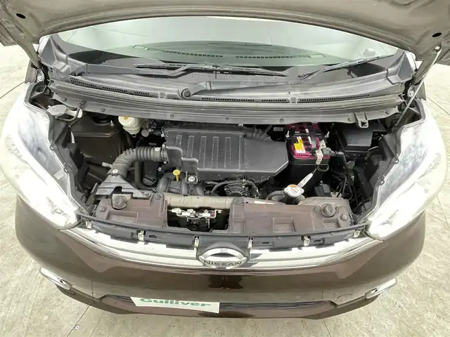 日産 デイズ ルークス X 千葉県 2014(平26)年 7.4万km モカブラウンP 禁煙車/アラウンドビューモニター/片側パワースライドドア/アイドリングストップ/オートエアコン/社外フロアマット/純正ドアバイザー/純正ホイールキャップ/ハロゲンヘッドライト/・フォグランプ/・ヘッドライトレベライザー/電動格納ミラー/プッシュスタート&スマートキー（スペア有）