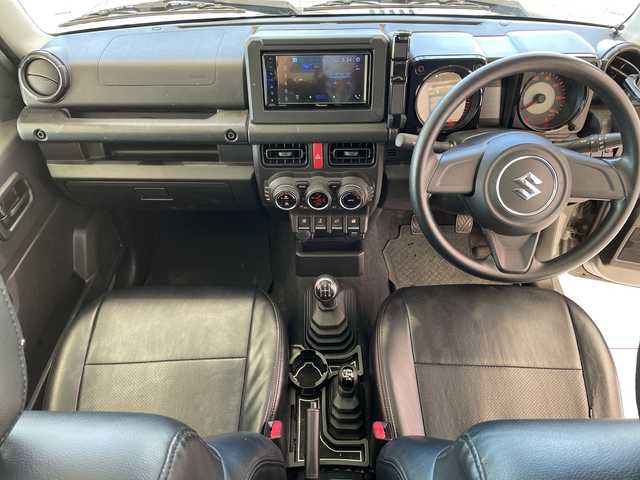 スズキ ジムニー XL 埼玉県 2021(令3)年 3.5万km ミディアムグレー 純正ディスプレイオーディオ/　　CD/DVD/BT/CarPlay　/シートヒーター　/純正16インチアルミホイール　/ETC