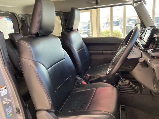 スズキ ジムニー XL 埼玉県 2021(令3)年 3.5万km ミディアムグレー 純正ディスプレイオーディオ/　　CD/DVD/BT/CarPlay　/シートヒーター　/純正16インチアルミホイール　/ETC