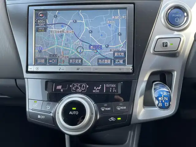 トヨタ プリウス α G ツーリングセレクション 福島県 2013(平25)年 8.9万km ホワイトパールクリスタルシャイン 純正ナビ/フルセグＴＶ/ＣＤ／ＤＶＤ/ＦＭ・ＡＭ/Ｂｌｕｅｔｏｏｔｈ/ＥＴＣ/ＡＳＳＵＲＡレーダー探知機/ドラレコ/クルーズコントロール/純正フロアマット/ドアバイザー/夏タイヤ積込