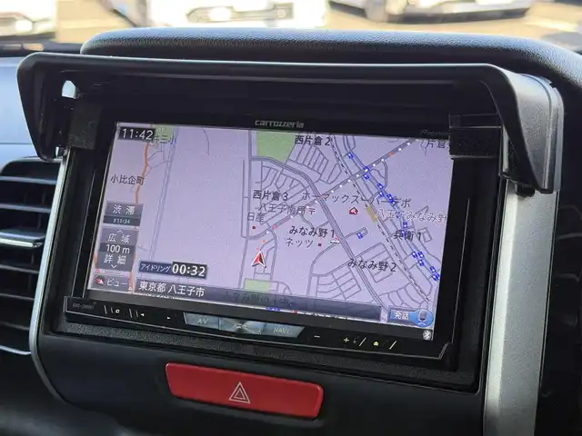 ホンダ Ｎ ＢＯＸ カスタム ターボ SSパッケージ 東京都 2015(平27)年 3.4万km プレミアムゴールドパープルパール 社外HDDナビ　/・ＦＭ／ＡＭ／ＣＤ／ＤＶＤ/・フルセグＴＶ／Ｂｌｕｅｔｏｏｔｈ　/両側パワースライドドア　/ＥＴＣ　/バックカメラ　/アイドリングストップ/革巻ステアリング/ステアリングスイッチ/エンジンスタートボタン/スマートキー/純正15インチアルミホイール/純正フロアマット/オートライト/オートエアコン