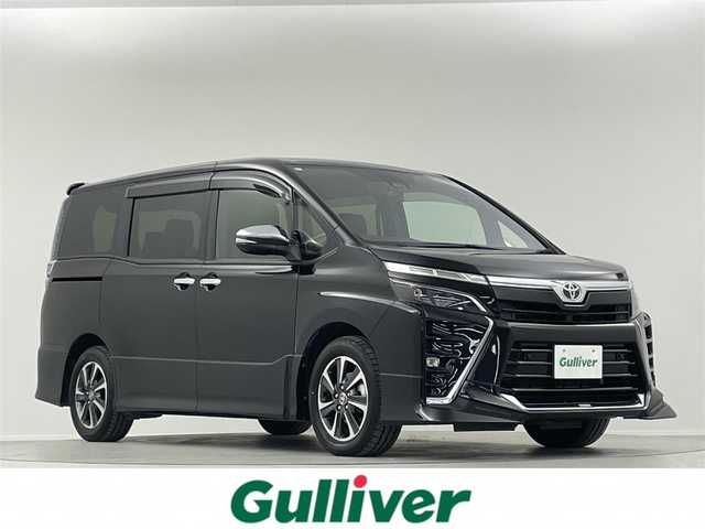 トヨタ ヴォクシー ZS 煌Ⅲ 宮城県 2021(令3)年 4.4万km ブラック ＴＲＤエアロ　純正ナビ　フルセグ　ＴＶキャンセラー　両側パワースライド　ＬＥＤヘッド　ＬＥＤフォグ　クルーズコントロール　ビルトインＥＴＣ　純正フロアマット　ドアバイザー　リアオートエアコン